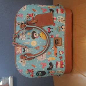 NWT Dooney & Burke Disney Zip Satchel